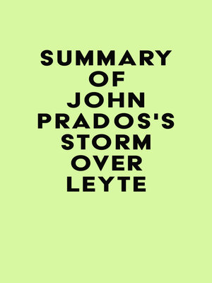 cover image of Summary of John Prados's Storm Over Leyte